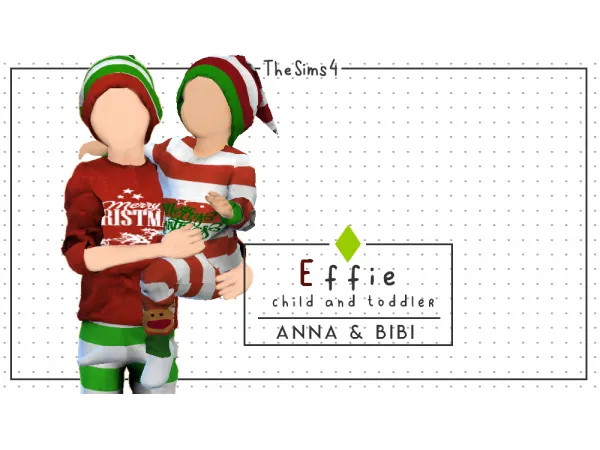 Alpha Effie [AnnaBibi] by Anna Bibi - The Sims 4 Custom Content