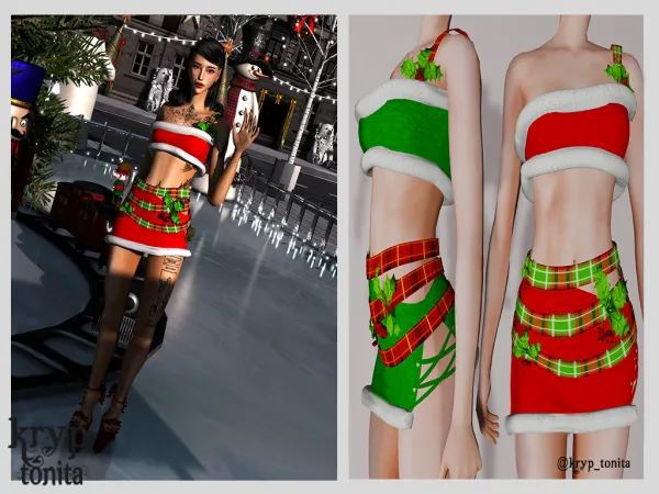 Alpha DECEMBER COLLECTION - The Sims 4 Custom Content
