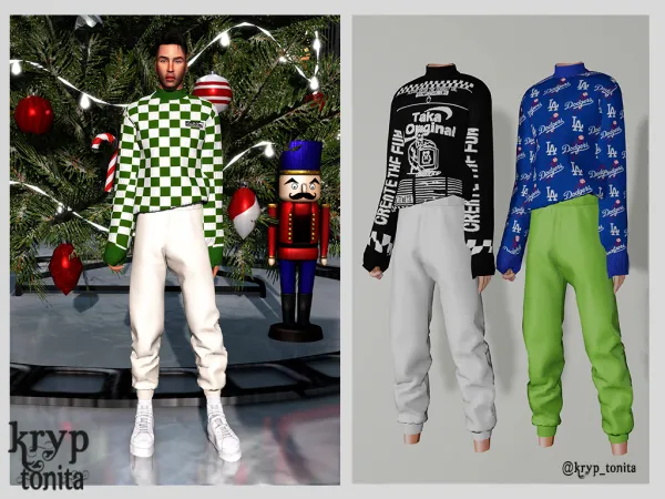 Alpha DECEMBER COLLECTION - The Sims 4 Custom Content