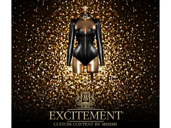 EXCITEMENT BODYSUIT by MSSIMS