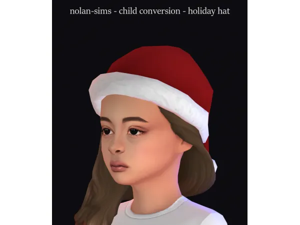 Maxis Match Child Hats Conversions by NELL - The Sims 4 Custom Content