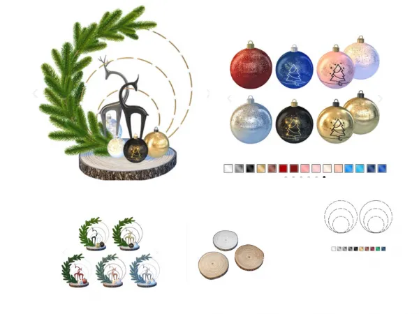 Alpha Christmas 2021 by nynaevedesign - The Sims 4 Custom Content