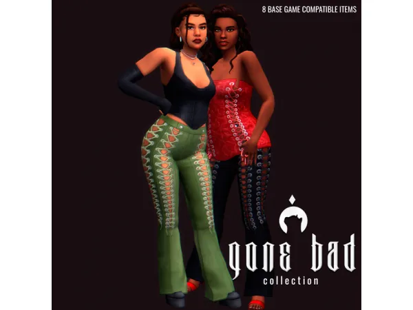 Maxis Match Gone Bad Collection 8 new BGC items by Ikari Sims - The Sims 4 Custom Content