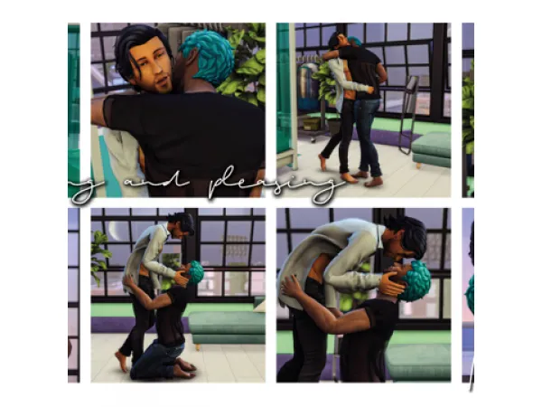 Alpha Teasing and Pleasing by simmireen - The Sims 4 Custom Content