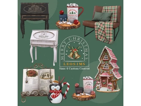 Alpha Merry Christmas 2023 - The Sims 4 Custom Content