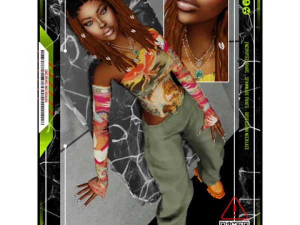 Alpha TOXIC COLLECTION by savagesims - The Sims 4 Custom Content