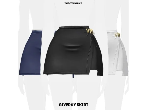 Alpha Giverny Skirt - The Sims 4 Custom Content