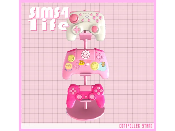 Mix Gamer set - The Sims 4 Custom Content