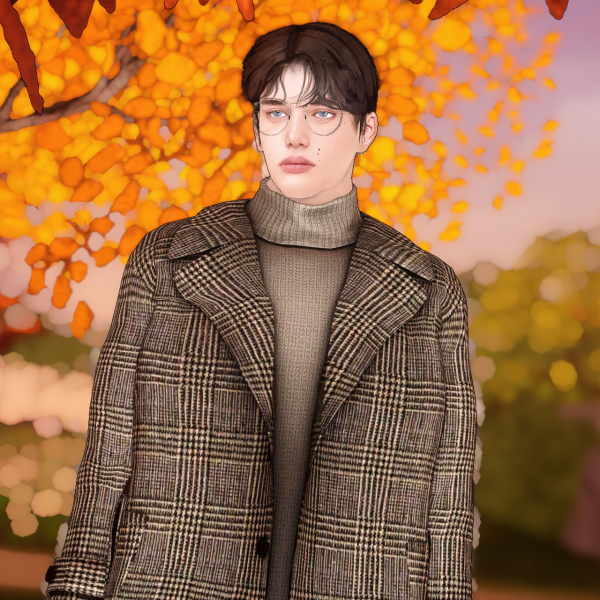 Gorillax3 Long Single Coat by simsfinds - The Sims 3 Custom Content