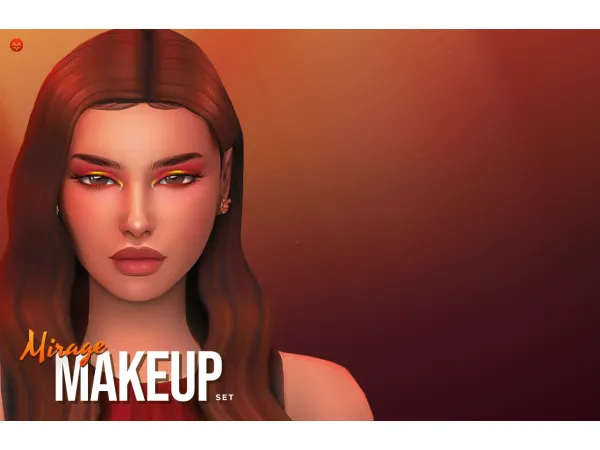 Maxis Match Mirage Makeup set (Download) by TwistedCat - The Sims 4 Custom Content