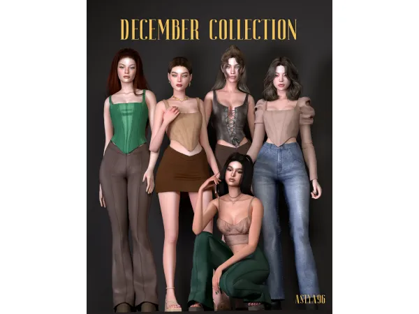 Alpha December 2022 Collection by astya96 - The Sims 4 Custom Content