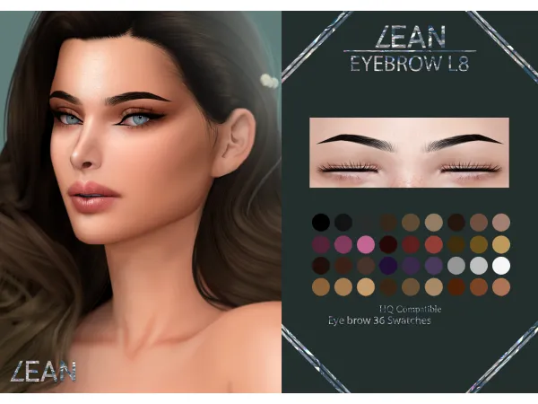 LEAN - EYEBROW L8 by LEANSIMS