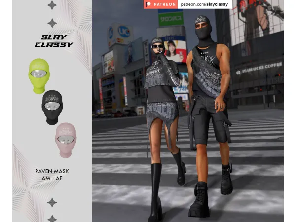 Alpha SC147 RAVEN BUFF - The Sims 4 Custom Content