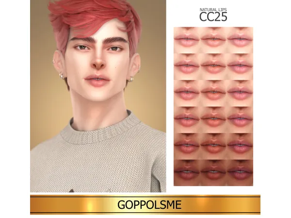 GPME-GOLD Natural Lips CC25 by GoppolsMe