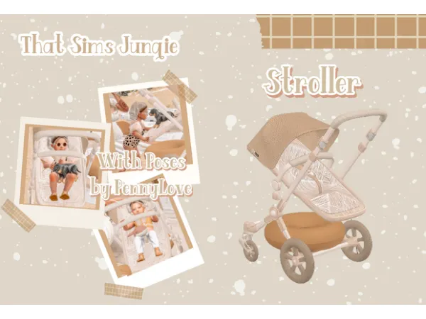 Stroller (collab with PennyLovePoses) by thatsimsjunqie