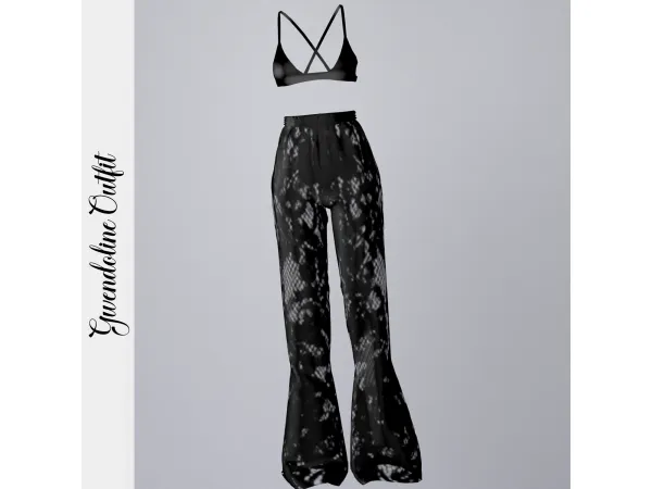 Alpha Gwendoline Outfit (Patreon Early Access) - The Sims 4 Custom Content