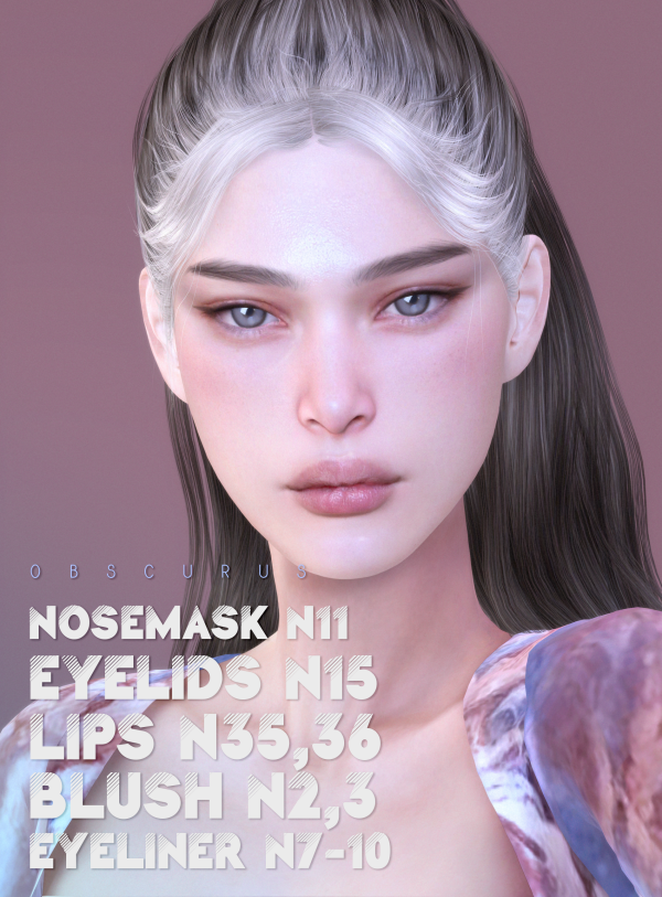Alpha MAKEUP SET sims by simsfinds - The Sims 4 Custom Content