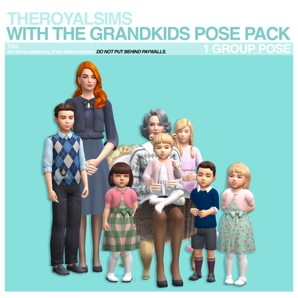 The Sims Resource - Family Portrait Pose