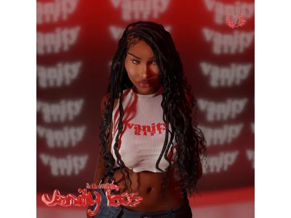 Alpha vanity locs - The Sims 4 Custom Content