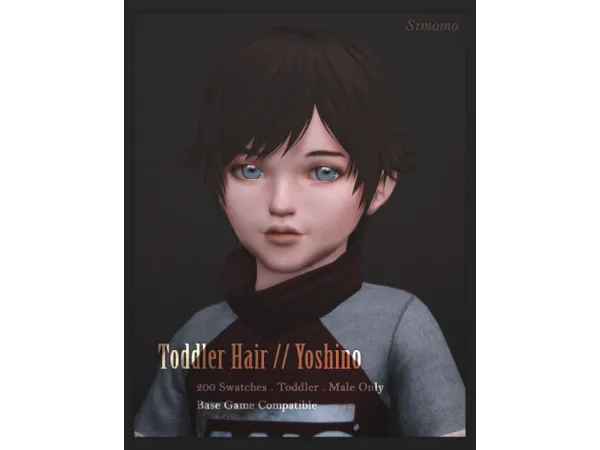 Yoshino Hair [Toddler Conversion] by Simomo