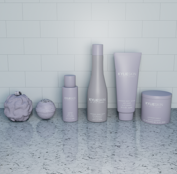 Alpha KylieSkin Lavender Collection by simmerkatex - The Sims 4 Custom Content
