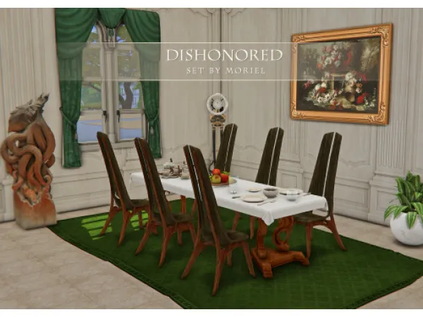 Mix Dishonored set III - The Sims 4 Custom Content
