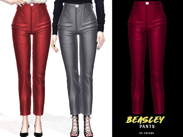 Alpha Beasley Pants - The Sims 4 Custom Content