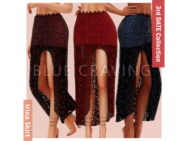 Blue Craving - Irina Skirt