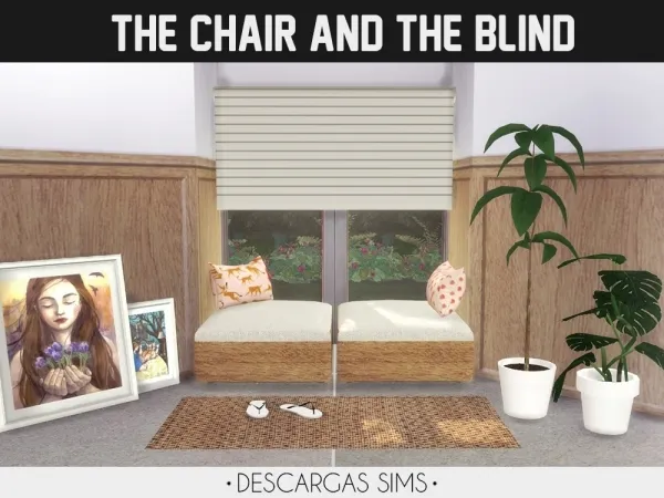 Alpha The Chair and The Blind - The Sims 4 Custom Content