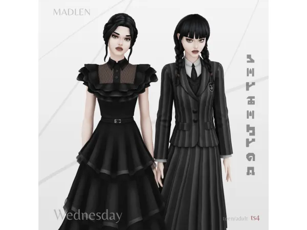 Maxis Match Wednesday Pack by Madlen - The Sims 4 Custom Content