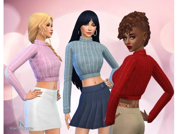 Maxis Match Warm Sweater - The Sims 4 Custom Content