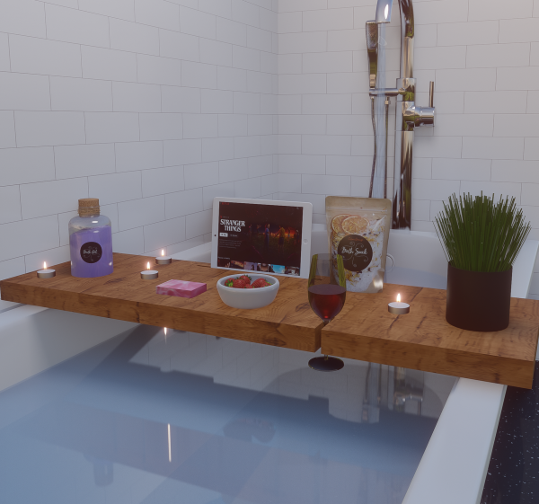 Alpha Relaxing Bath Set by simmerkatex - The Sims 4 Custom Content