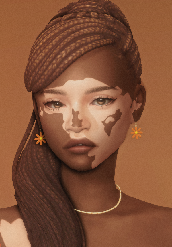 Maxis Match maia ponytail by simsfinds - The Sims 4 Custom Content