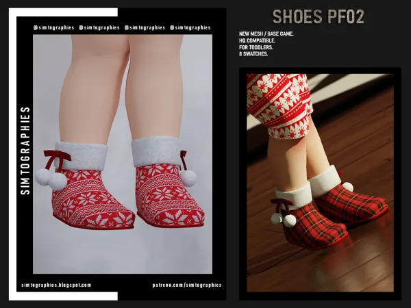 Mix Shoes PF02 - The Sims 4 Custom Content