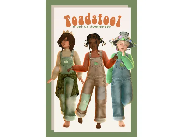 Maxis Match Toadstool Updated by Moss - The Sims 4 Custom Content