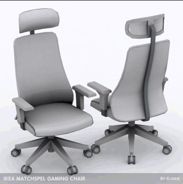 Maxis Match IKEA Gaming Room by simsfinds - The Sims 4 Custom Content