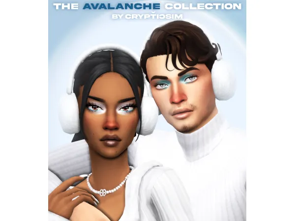 Maxis Match the avalanche collection by crypticsim - The Sims 4 Custom Content