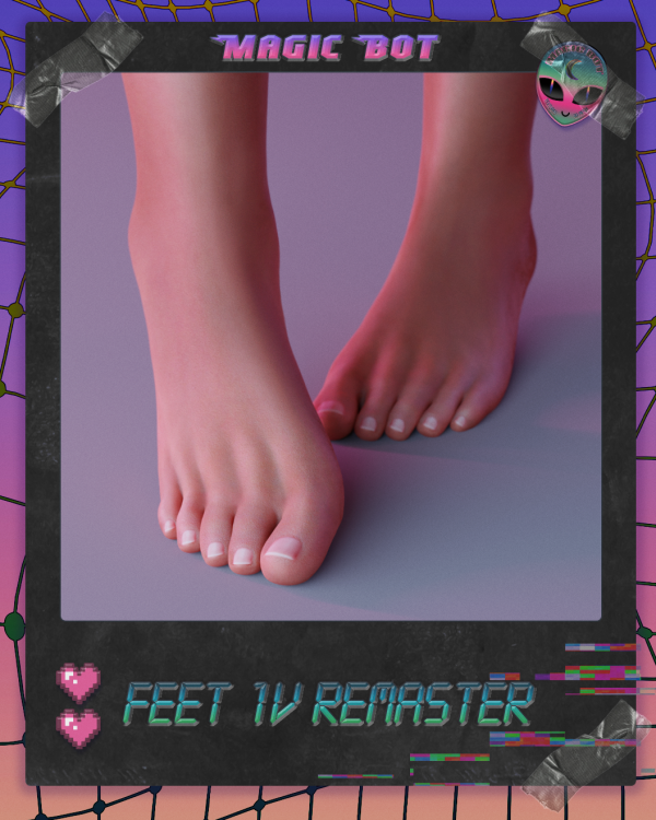 Alpha FEET 1V REMASTER by simsfinds - The Sims 4 Custom Content