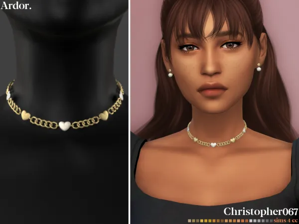 Mix ARDOR NECKLACE - The Sims 4 Custom Content