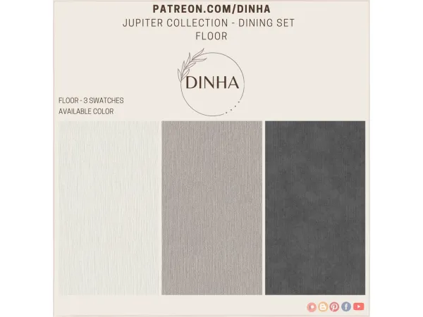 Mix Jupiter Collection Floor - The Sims 4 Custom Content