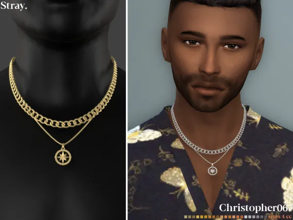 Mix STRAY NECKLACE - The Sims 4 Custom Content