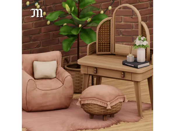 Maxis Match Vanity Nook by myshunosun - The Sims 4 Custom Content