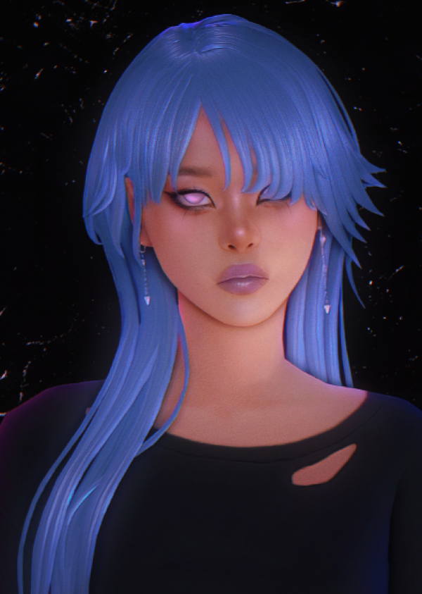 Maxis Match blub hair by simsfinds - The Sims 4 Custom Content