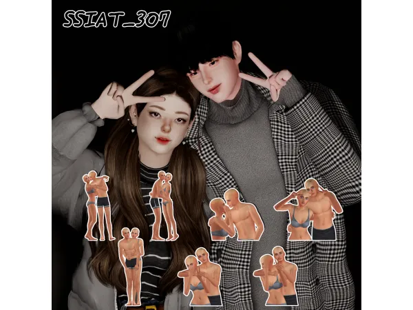 Mix 307)Dont want no riddle - The Sims 4 Custom Content