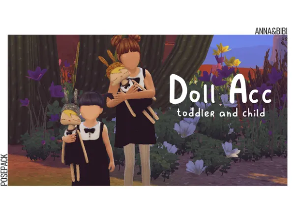 🌟 Doll Acc | Posepack [Anna&Bibi]
