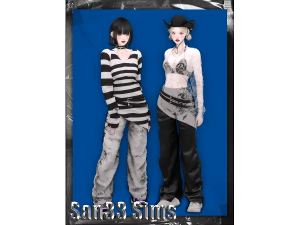 Alpha 333Restrained love suit by san33 - The Sims 4 Custom Content