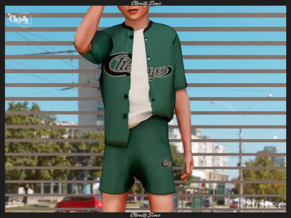 Alpha Parker Set Child - The Sims 4 Custom Content