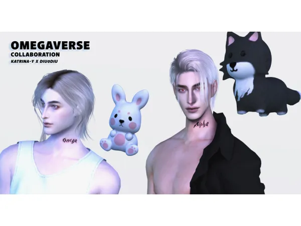 Mix Omegaverse collaboration - The Sims 4 Custom Content