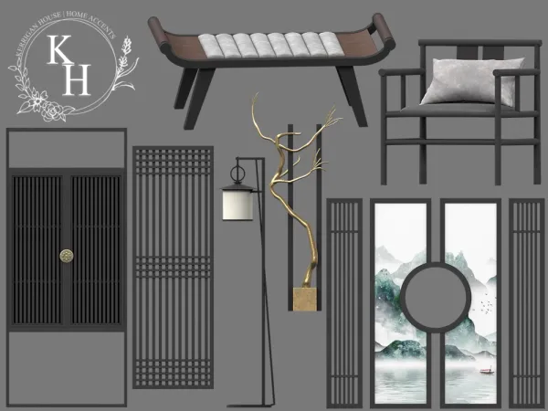 Alpha [khd] hayashi set - The Sims 4 Custom Content