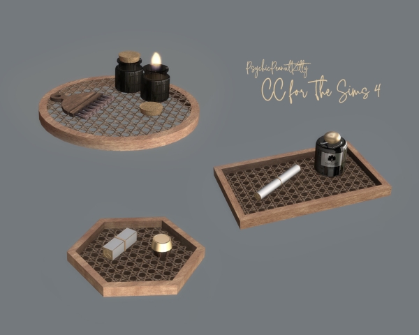 Alpha FURNITURE OCTOBER N2 by psychicpeanutkitty - The Sims 4 Custom Content